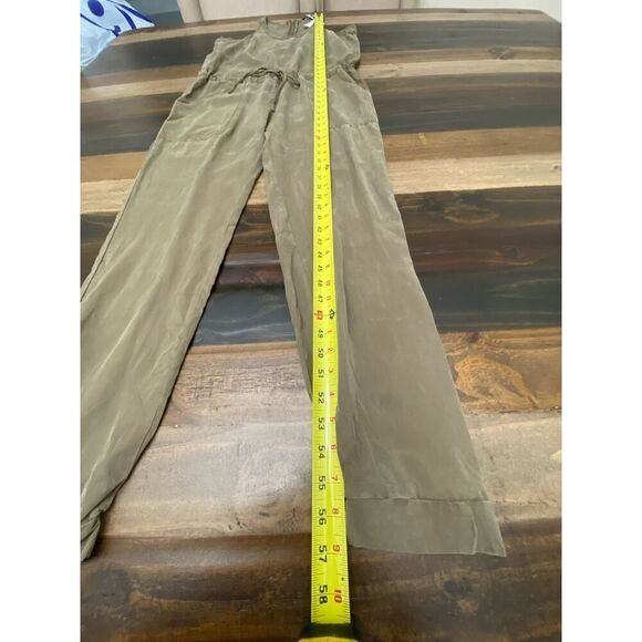 Velvet Heart Tencel Jumpsuit Lagenlook Essentials Earthy Loose Fit Brown Size XS - Picture 7 of 11